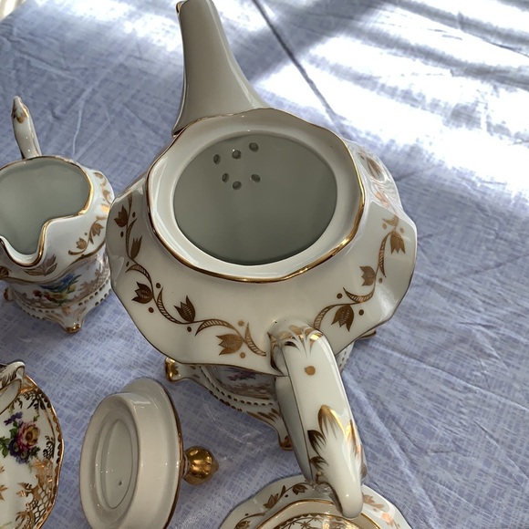 Authentic Limoges France Peint A La Main Tea Set! - Picture 7 of 16
